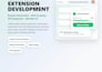 build a custom chrome extension, browser automation tool, or web scraper